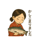 サクラマスまさこ海櫻（個別スタンプ：34）