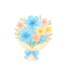 あなたへ贈るやさしい花束♡組み合わせ（個別スタンプ：3）