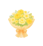 あなたへ贈るやさしい花束♡組み合わせ（個別スタンプ：9）