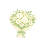 あなたへ贈るやさしい花束♡組み合わせ（個別スタンプ：17）