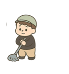 清掃員のお仕事スタンプ1（個別スタンプ：13）