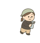 清掃員のお仕事スタンプ1（個別スタンプ：14）