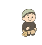 清掃員のお仕事スタンプ1（個別スタンプ：16）