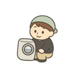 清掃員のお仕事スタンプ1（個別スタンプ：27）