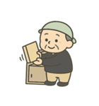 清掃員のお仕事スタンプ1（個別スタンプ：34）