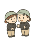 清掃員のお仕事スタンプ1（個別スタンプ：37）