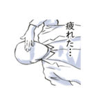 不調な研究員（個別スタンプ：23）