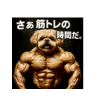 マッスル！ペキプー！！（個別スタンプ：21）