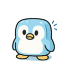 氷ペンギンBingooの感情フル回転（個別スタンプ：12）