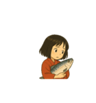 サクラマス海櫻まさこ（個別スタンプ：1）