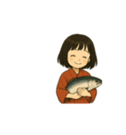 サクラマス海櫻まさこ（個別スタンプ：6）