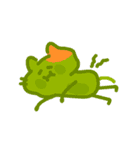 白オレンジにゃんこの日記（個別スタンプ：7）