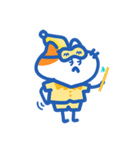 白オレンジにゃんこの日記（個別スタンプ：20）