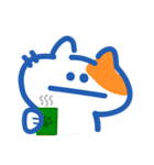白オレンジにゃんこの日記（個別スタンプ：21）