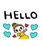 (nenerin日常会話スタンプ362英語気遣い)（個別スタンプ：9）