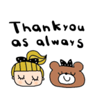 (nenerin日常会話スタンプ362英語気遣い)（個別スタンプ：36）