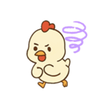 にわとりとうさぎの物語（新）（個別スタンプ：4）