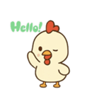 にわとりとうさぎの物語（新）（個別スタンプ：9）