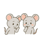 ねずみとへびの物語（個別スタンプ：3）