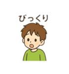 女の子、男の子日常会話 日本語（個別スタンプ：13）