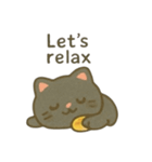 しあわせを呼ぶ招き猫 日常（個別スタンプ：9）