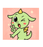 まるーいどらごん（個別スタンプ：7）