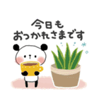 毎日使える＊ぱんだサン＊優しい色＊（個別スタンプ：16）