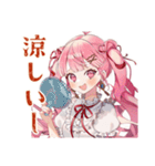 夏★ラブリーな女の子（個別スタンプ：25）