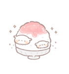 もるちゃんとみるくちゃんの夏。（個別スタンプ：24）