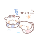 もるちゃんとみるくちゃんの夏。（個別スタンプ：26）