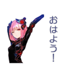 夏★爽やかロボ娘スタンプ（個別スタンプ：2）