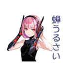 夏★爽やかロボ娘スタンプ（個別スタンプ：34）