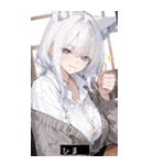 beauty heart R5K5（個別スタンプ：18）