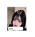 aegyo face m3Qn（個別スタンプ：9）