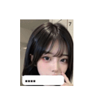 kawaii face 7RFb（個別スタンプ：7）