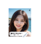 aegyo glow d5xO（個別スタンプ：6）