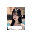 shy face F666（個別スタンプ：13）