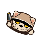 224_台湾 - 日本 - ご挨拶-猫（個別スタンプ：9）