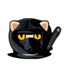 224_台湾 - 日本 - ご挨拶-猫（個別スタンプ：14）
