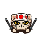 224_台湾 - 日本 - ご挨拶-猫（個別スタンプ：28）