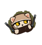 224_台湾 - 日本 - ご挨拶-猫（個別スタンプ：32）