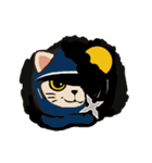 224_台湾 - 日本 - ご挨拶-猫（個別スタンプ：33）