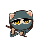 224_台湾 - 日本 - ご挨拶-猫（個別スタンプ：37）