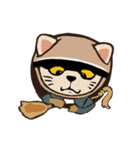 224_台湾 - 日本 - ご挨拶-猫（個別スタンプ：38）