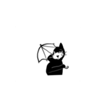 動くネコクロ1（個別スタンプ：2）