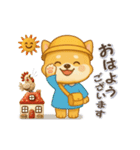 意外と使える柴犬さんのスタンプ（個別スタンプ：5）