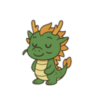 ドラゴンとサルの物語（個別スタンプ：7）