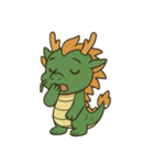 ドラゴンとサルの物語（個別スタンプ：12）