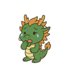 ドラゴンとサルの物語（個別スタンプ：13）