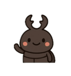 カブトムシとコガネムシの物語（個別スタンプ：14）